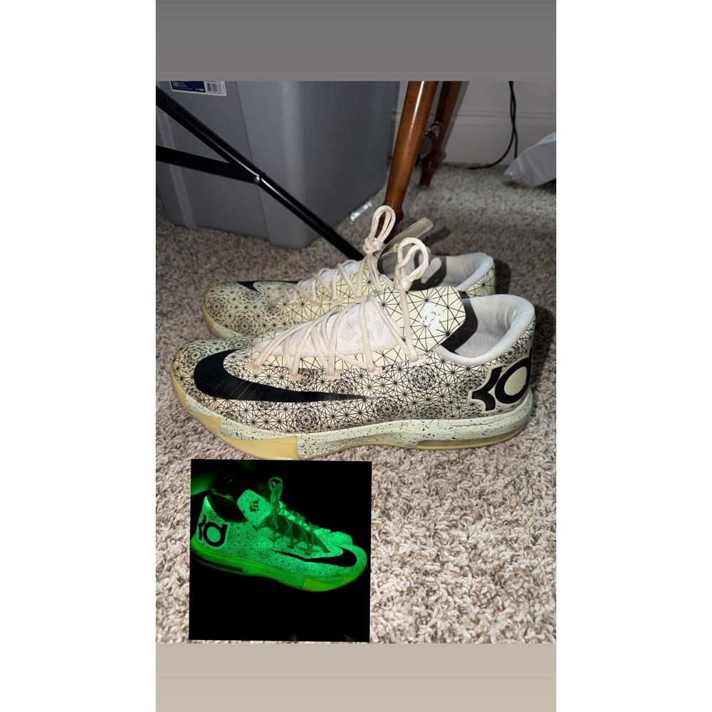 Nike KD 6 VI ID Glow In The Dark 653743-991 Men's Size 15 RARE